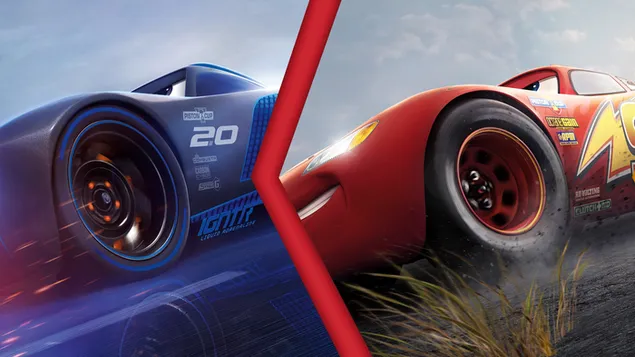 Lightning McQueen xe tải xuống