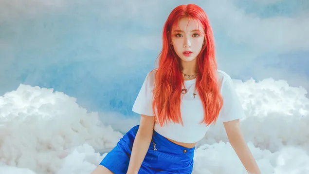 Tapeta Chouon z Lightsum ve filmu Vanilla MV Shoot (2021) 4K