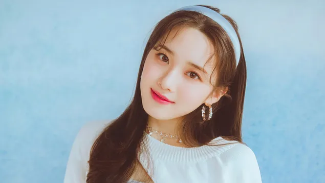 Tapeta Lightsum's Nayoung ve filmu Vanilla MV Shoot (2021) 4K