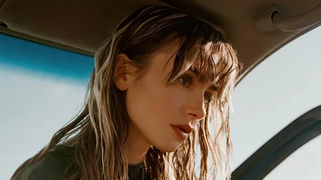 ليلي كولينز | ماري كلير أستراليا شوت 4K خلفية