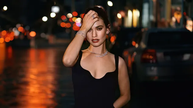 geomeun deureseureul ibeun 'rilri jeimseu' | ojig ceonyeon daiamondeu jueolri cwalyeong daunrodeu