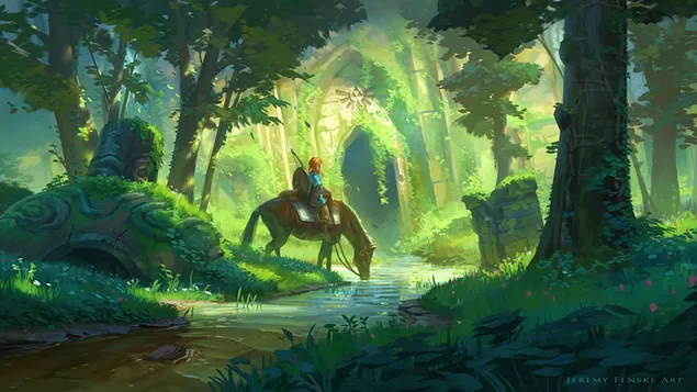 Link - The Legend of Zelda: Breath of the Wild [Videojuego de anime]