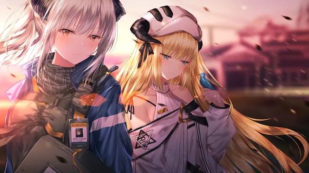 Liskarm mat Nightingale - Arknights (Anime Video Spill) 4K Tapeten