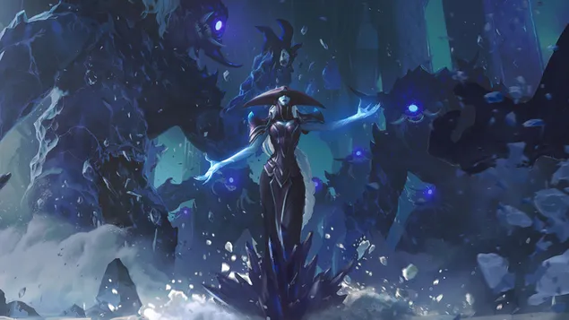 Lissandra (Legends of Runeterra) - League of Legends (LOL) 4K wallpaper