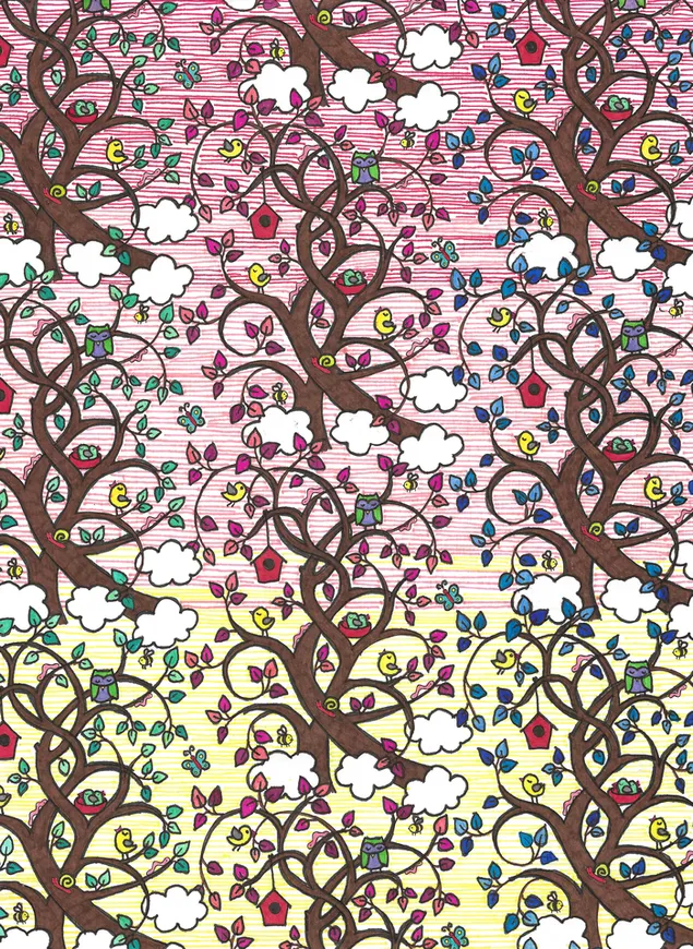 Tapeta Little Birdies 4K