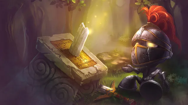 Little Knight 'Amumu' Splash Art - League of Legends (LOL) 4K bakgrund