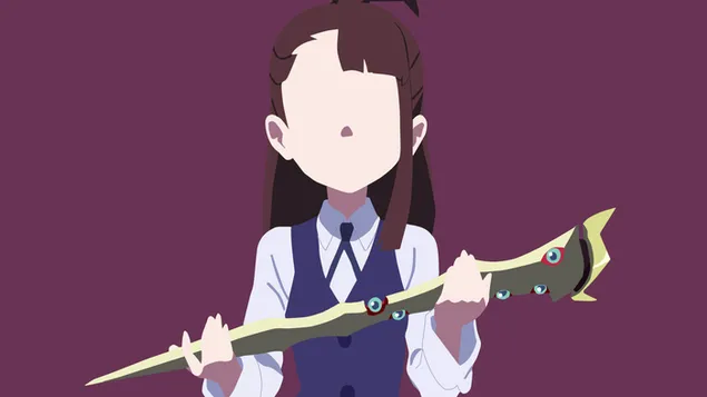 Hình nền Học viện Phù thủy nhỏ - Atsuko Kagari HD