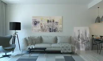 Tapeta design obývacího pokoje 4K