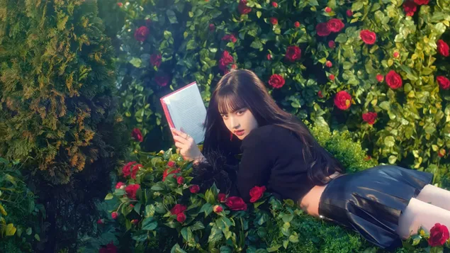 Taustakuva Liz IVE:stä (Kpop Band) - Kitsch MV Shoot 4K