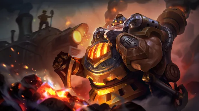 Hình nền Đầu máy 'Franco' - Mobile Legends (ML) 4K