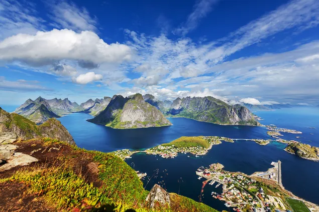 Lofoten, Norwegen Landschaft herunterladen
