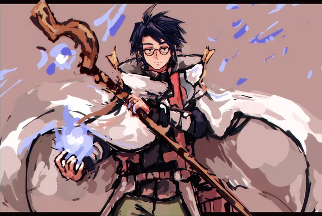 Log Horizon - Shiroe 2K papel de parede