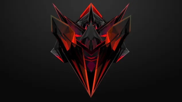 Logo merah dan hitam unduhan