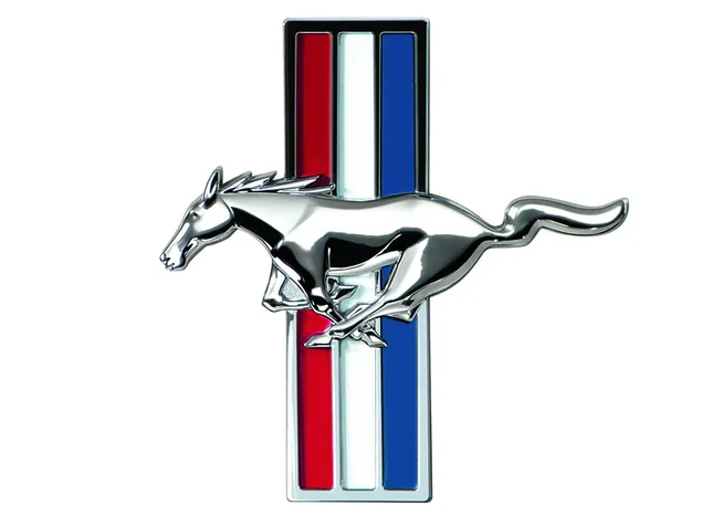 logotipo de ford mustang