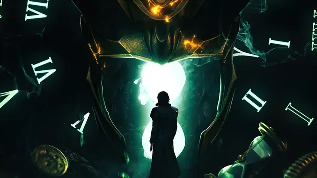 לוקי עומד על אזור זמן 4K טפט