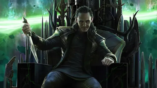Loki:Throne And Devil Smile 