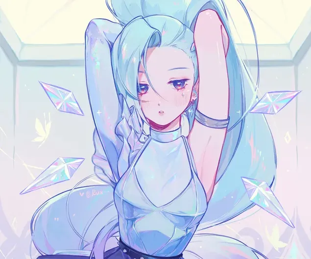 LOL - K/DA Seraphine 4K fons de pantalla