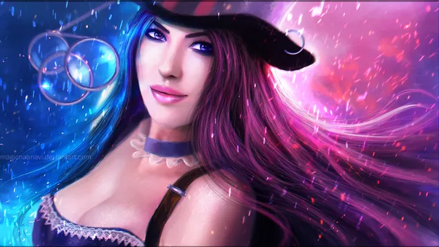 lol, leagua of legends- orginal caitlyn download