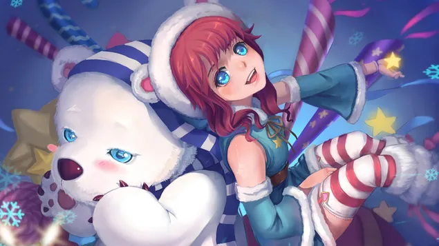 （LOL）リーグ・オブ・レジェンド：アニー 4K 壁紙