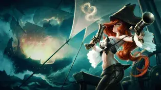(LOL) League of Legends : Kapten Miss Fortune 4K wallpaper