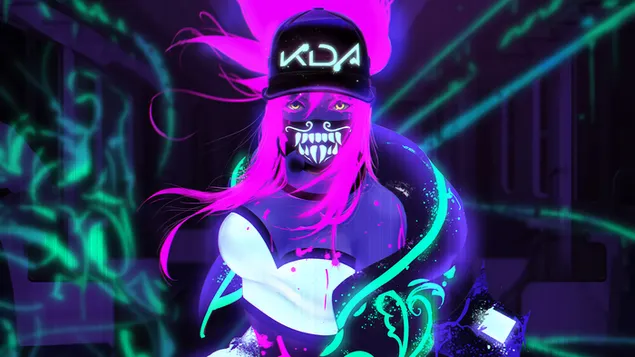 (LOL) League of Legends : Rapper Neon Akali