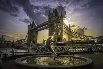 Tapeta London Bridge, Anglie 4K