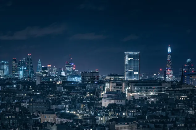 Londons nattelandskab 8K tapet