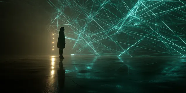 figure e vetmuar qe sodit shkelqimin e nderlikuar te rrjetit te te dhenave shkarkim