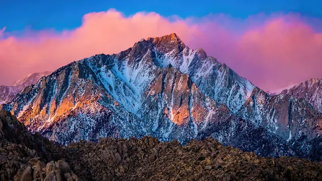 Lone Pine Peak, Californië, VS