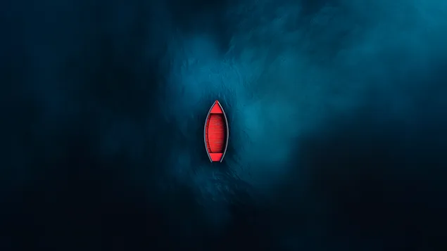 Perahu Sunyi di Laut Tanpa Kesudahan 2K kertas dinding