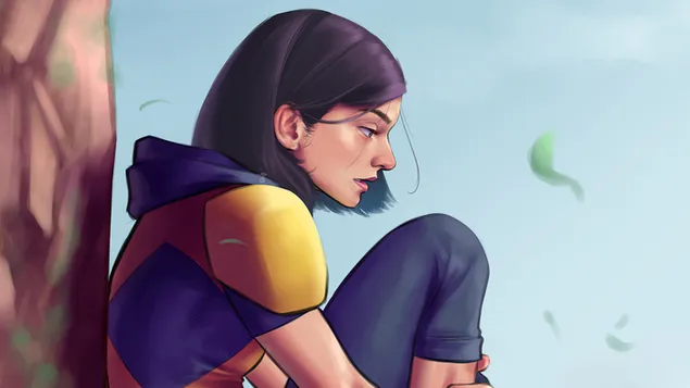 Gu Du De Nu Hai Du Zi Ku Qi Xia Zai