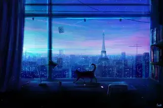 외로운 밤 4K 배경화면