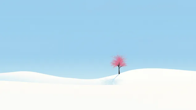 osamely strom v zime stiahnut