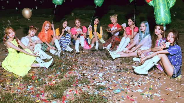 이달의 소녀(K-Pop Band) '12:00' 뮤직비디오 촬영 (2020) 4K 배경화면