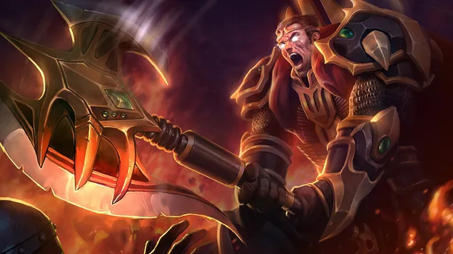 Lord 'Darius' Splash Art - League of Legends (LOL) 4K tapet