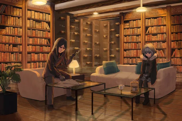 Fail Kes Lord El-Melloi II {Rail Zeppelin} Nota Rahmat - Grey & Waver Velvet 2K kertas dinding