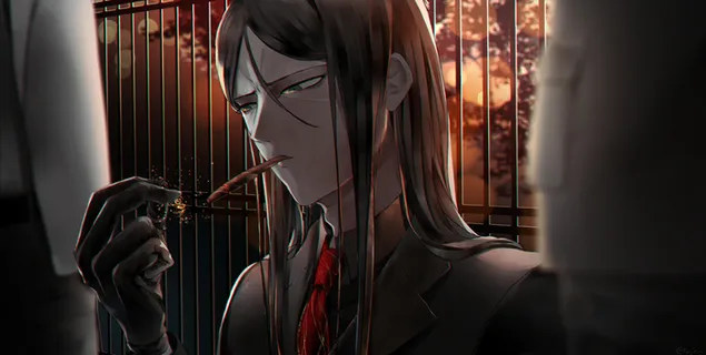 Fail Kes Lord El-Melloi II {Rail Zeppelin} Nota Rahmat : Waver Velvet 4K kertas dinding