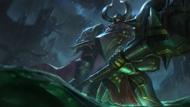 Lord 'Mordekaiser' Splash Art - League of Legends (LOL) 4K muurpapier