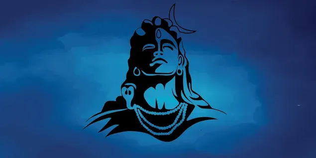 Señor Shiva haciendo meditación descargar