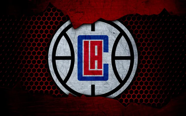 Los Angeles Clippers - Logotip (quadrícula) baixada