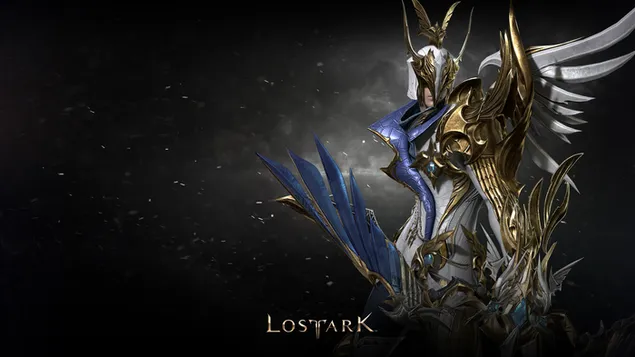 Ταπετσαρία Lost ark online πολεμικό παιχνίδι ασιατικού χαρακτήρα γεράκι μάτι 4K