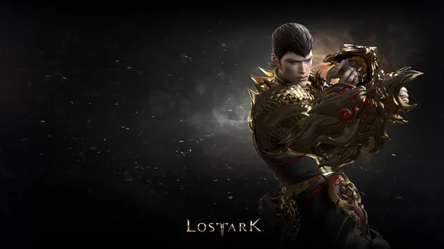 Lost ark online krigsspel assian character striker 4K bakgrund