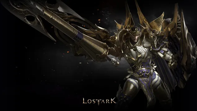 Lost ark online war game warrior character berserker gold download