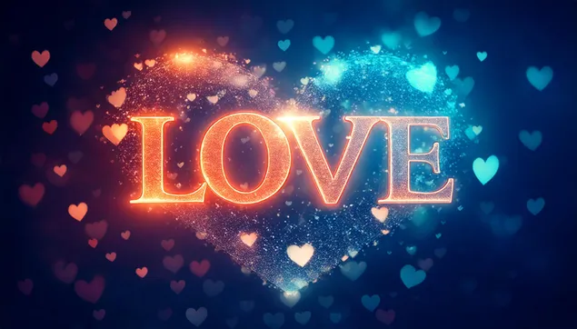 Léift Sparkle 2K Tapeten