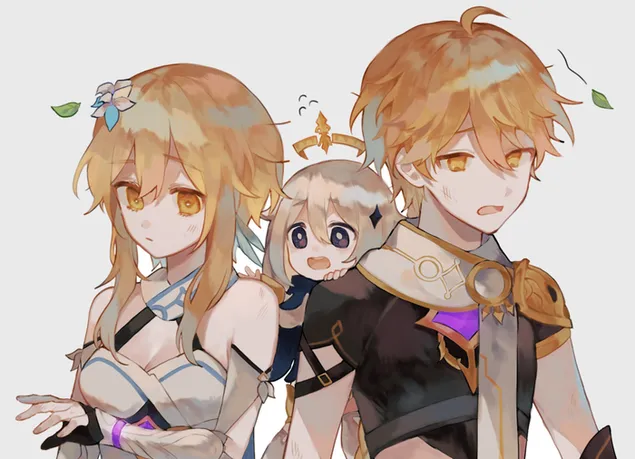 Lovers third wheel | Genshin Impact  2K wallpaper