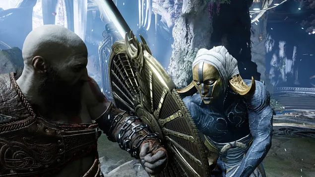 Luchando contra 'Kratos' - God Of War: Ragnarok [Videojuego]