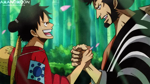 Luffy & Kin'emon Promised