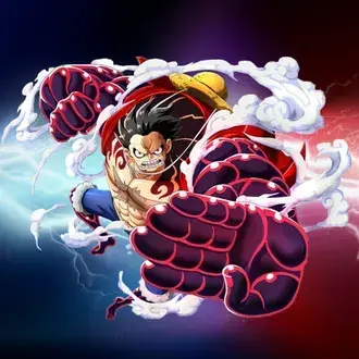 Tapeta Luffy mocná pěst 4K