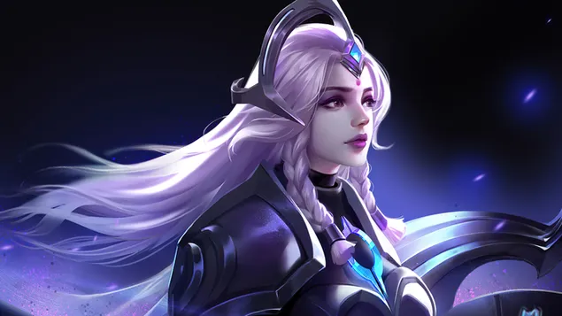 Gerhana Bulan 'Leona' (Seni Fantasi) - League of Legends (LOL) 4K kertas dinding