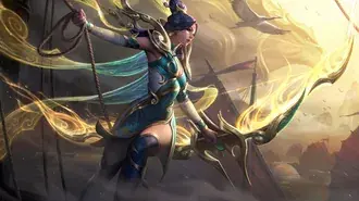 lunar imperatriz 'ashe' - league of legends (lol)